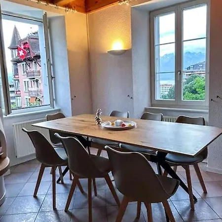 Lägenhet Duplex Avec Vue Et Montagnes Montreux